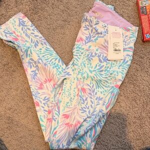 Lilly Pulitzer Pastel Floral Leggings